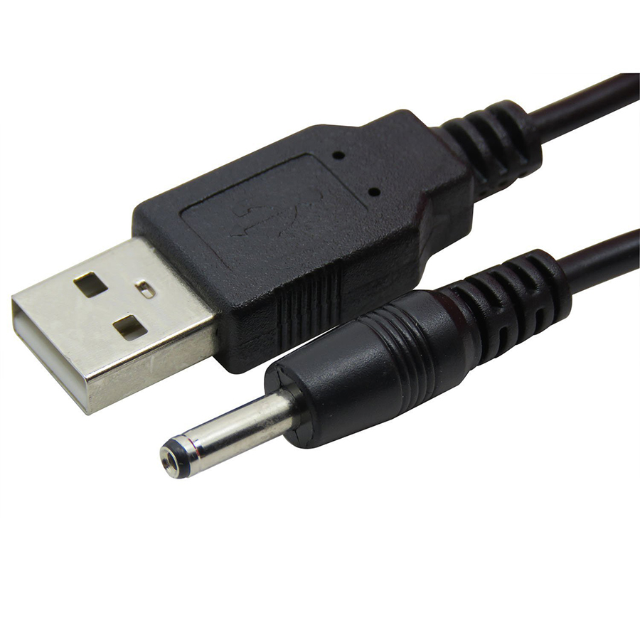 Шнур питания постоянного тока 5 В с USB на 3,5 мм x 1,1 мм, адаптер цилиндрического разъема, штекер зарядного кабеля