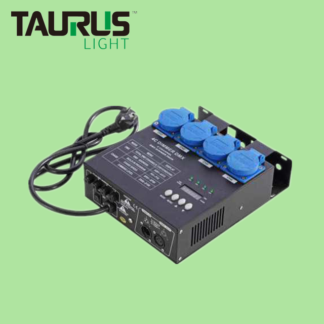 led stage lighting equipment 4 channel dmx dimmer pack