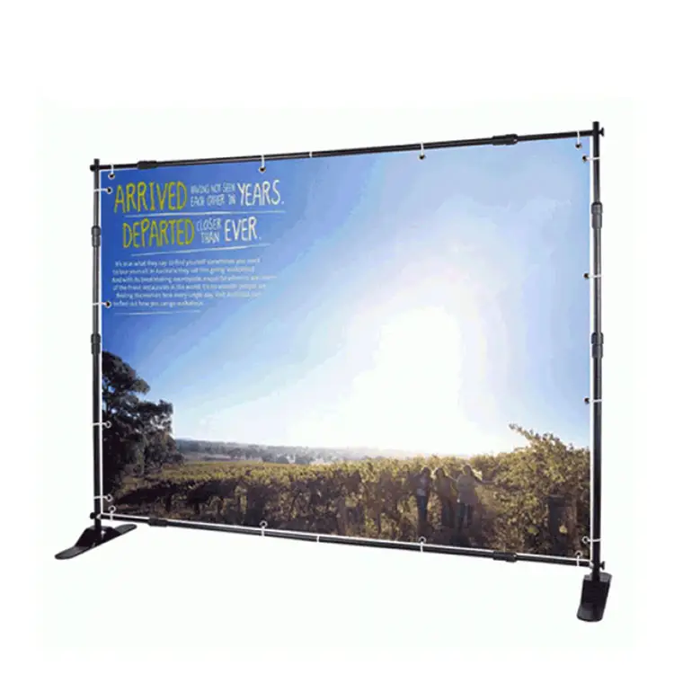 Advertising Portable Banner Aluminum Pop Up Display Stand Event Backdrop Stand