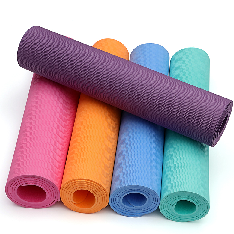 wholesale 6mm non slip organic eco friendly extra thick wide natural yoga mat