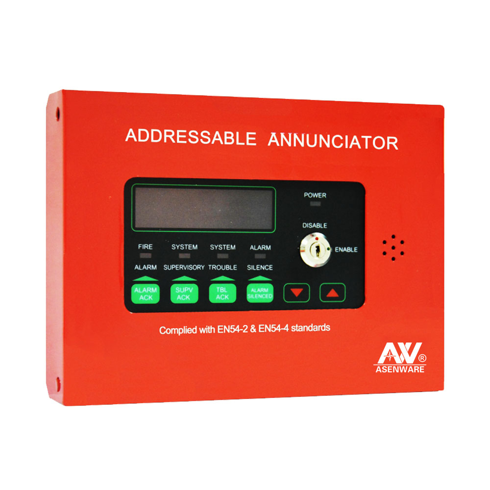 AW-D116 Asenware адресуемые интеллектуальные панели управления пожарной сигнализации