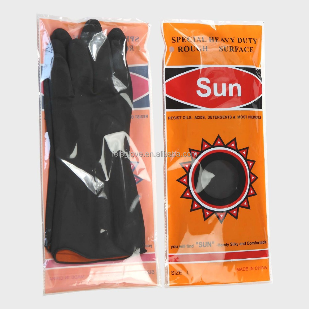 Промышленные резиновые перчатки sun