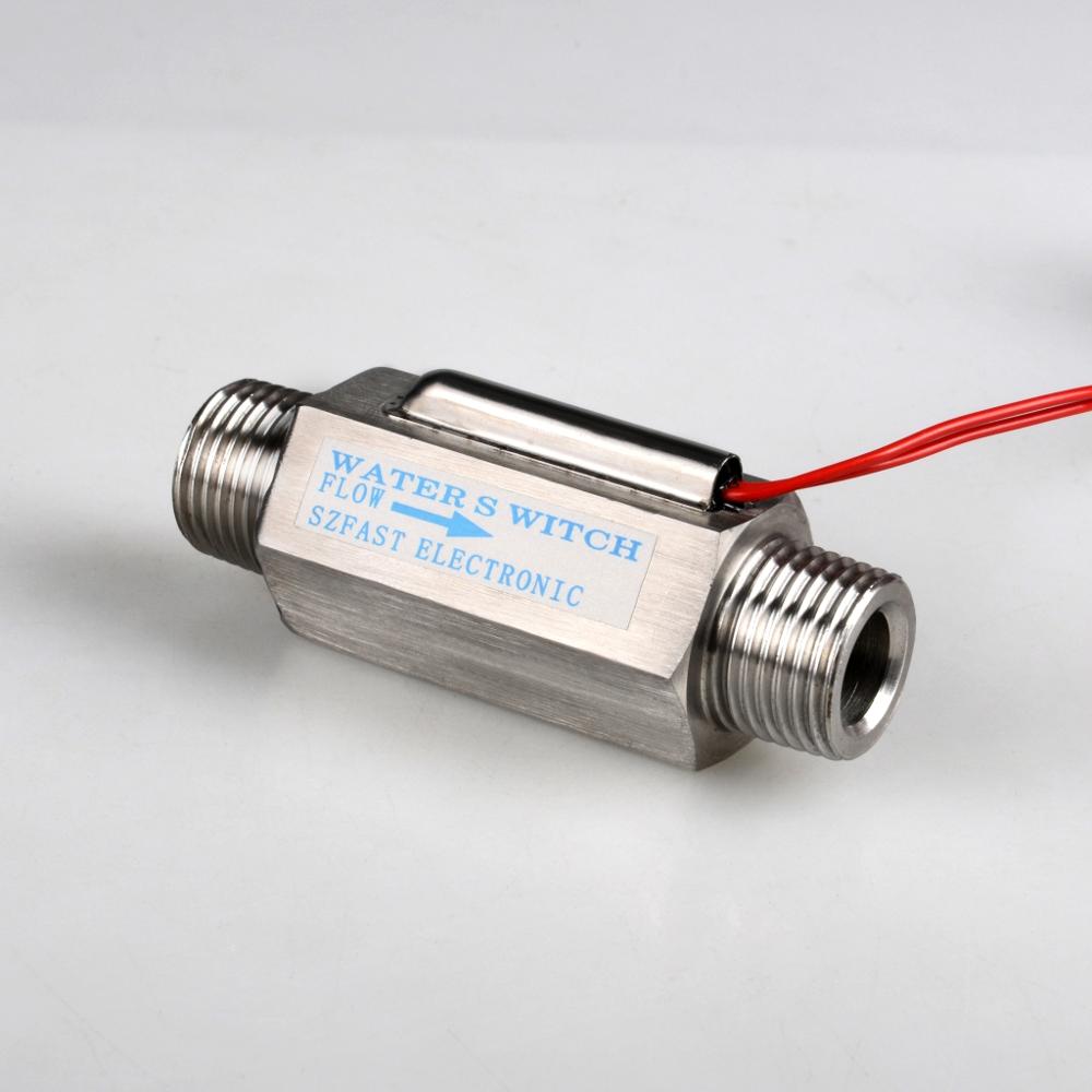 3/8 "1/2" 3/4 "1" 5/4 "из нержавеющей стали/SUS304 реле протока воды с 2 проводами