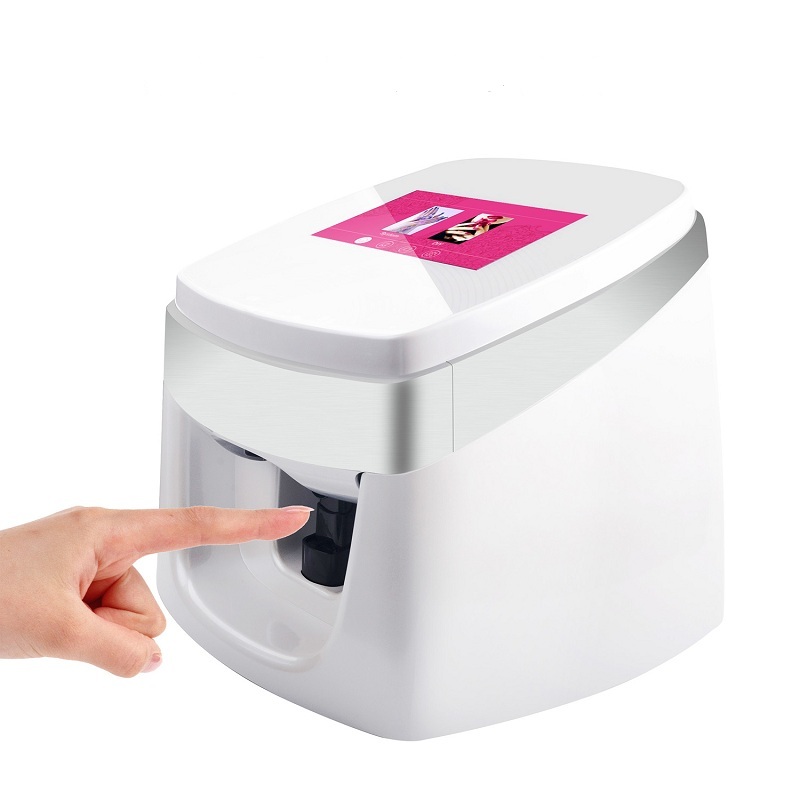 TUOSHI NP10 Nail Printer Machine-Профессиональный цифровой принтер для ногтей-Поддержка WiFi/DIY/USB