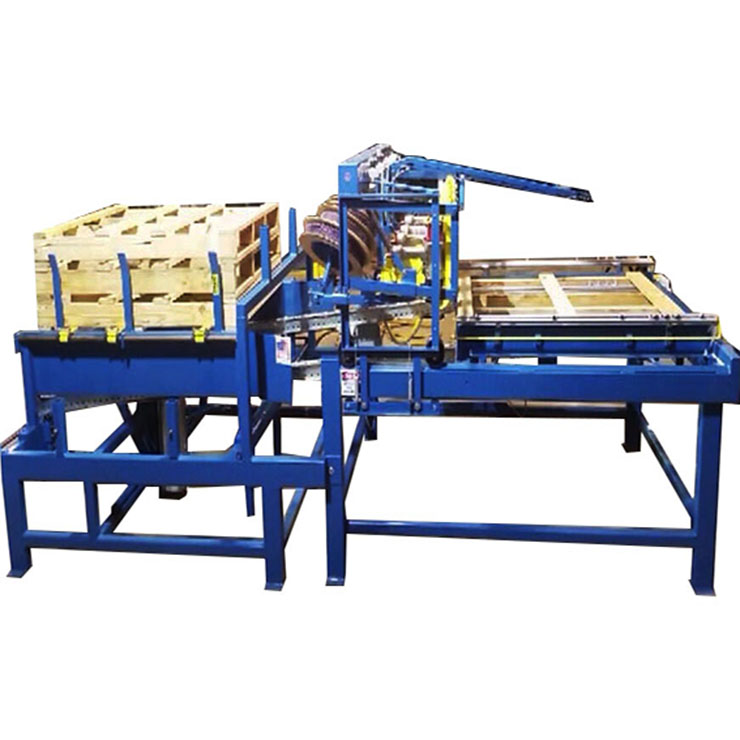 wood pallet nailing machine