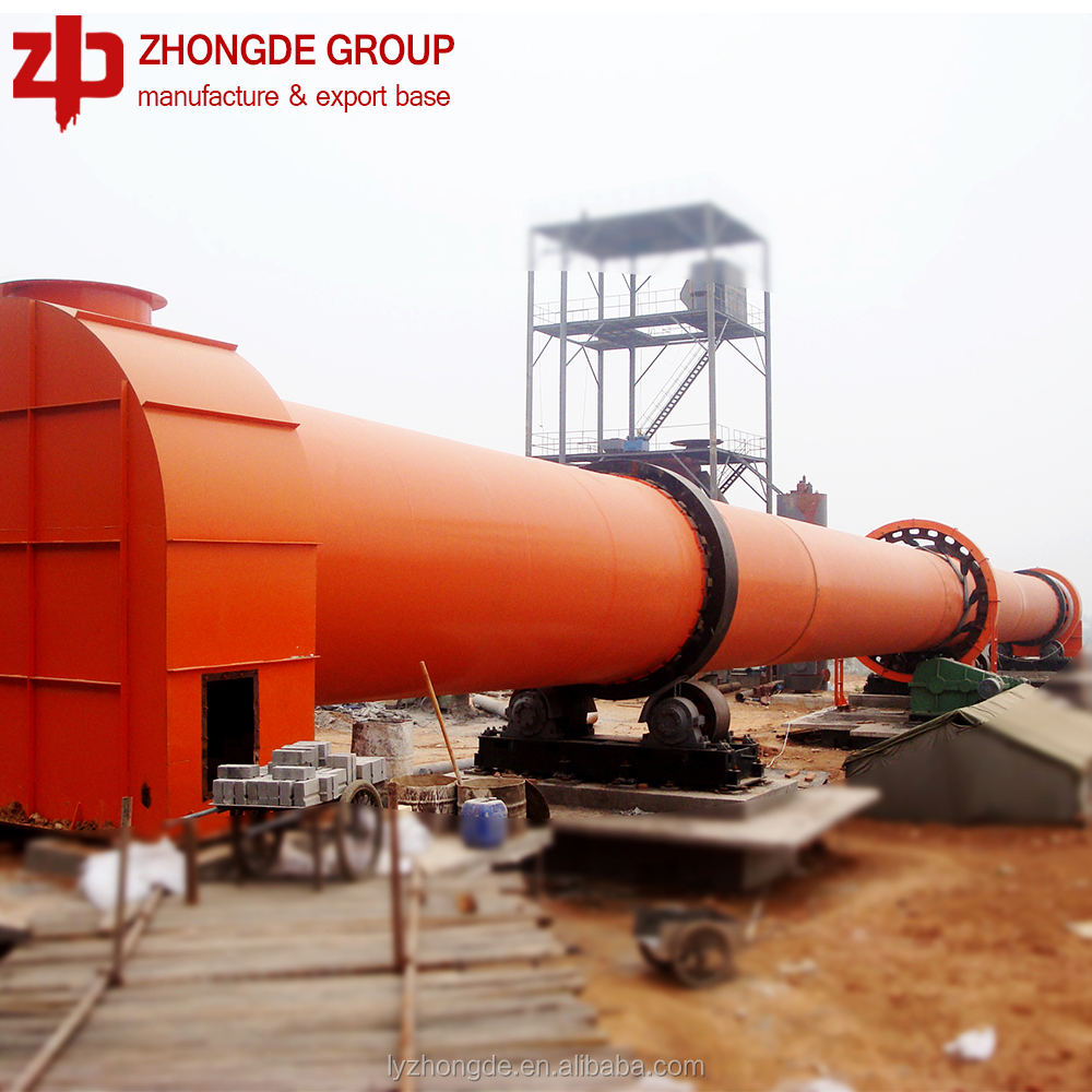 Небольшая Вращающаяся печь Luoyang Zhongde Group для активированного угля