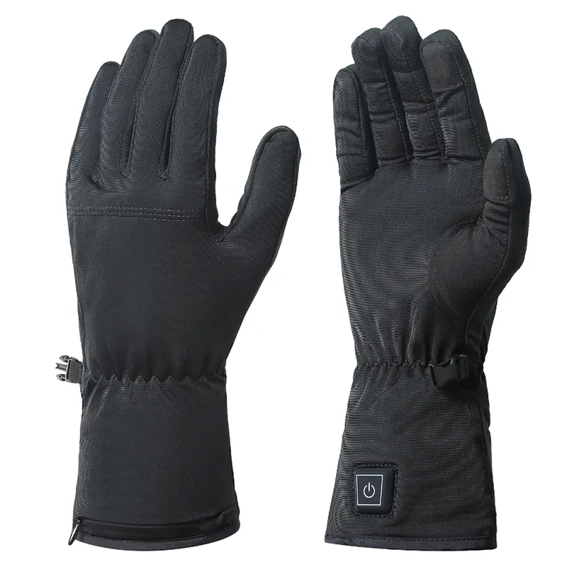 New design heated women gloves with rechargeable battery for winter outdoor activities
