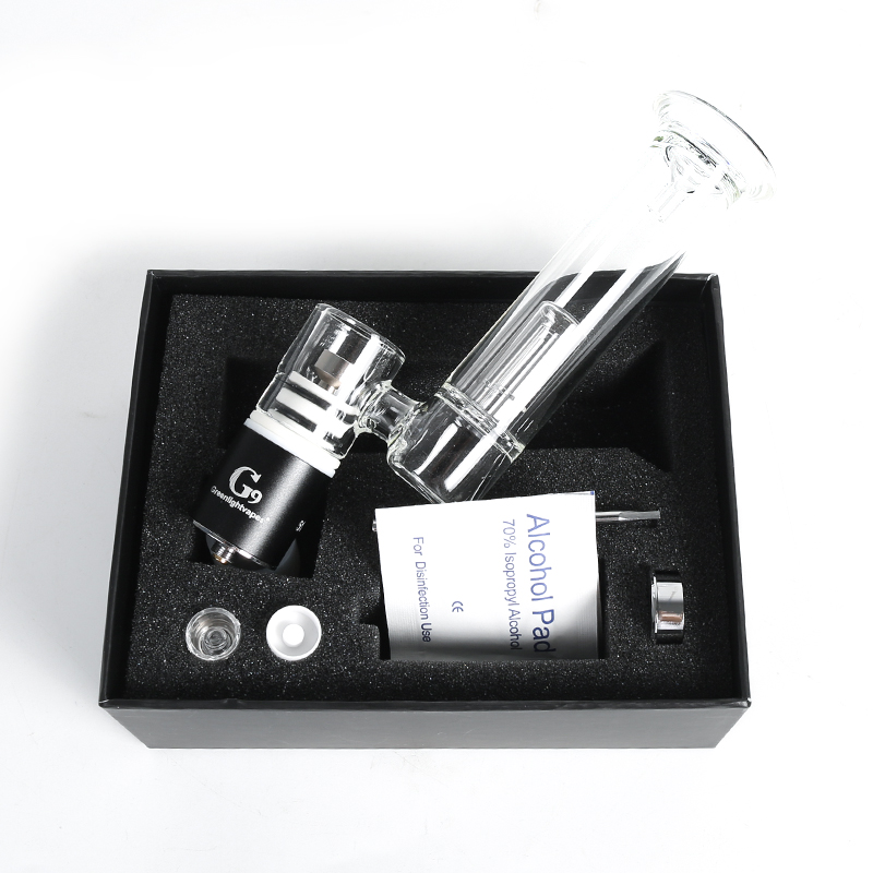 Greenlightvapes портативный дешевые стеклянные восковые испаритель без факел erig dab инструмент с батарейным питанием стеклянные g9 510enail