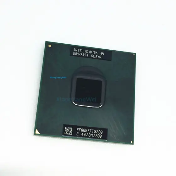 For intel CPU laptop Core 2 Duo T8300 CPU 3M Cache/2.4GHz/800/Dual-Core Socket 479Laptop processor for GM45/PM45