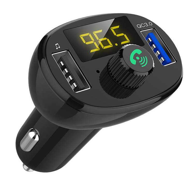 BT23 QC3.0 USB зарядное устройство громкой связи fm-передатчик aux usb беспроводной автомобильный комплект для mazda 2