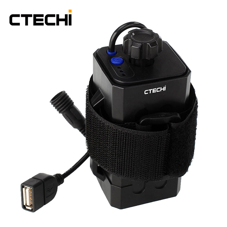 CTECHi 4X 18650 чехол для аккумулятора для велосипедного фонаря и фары
