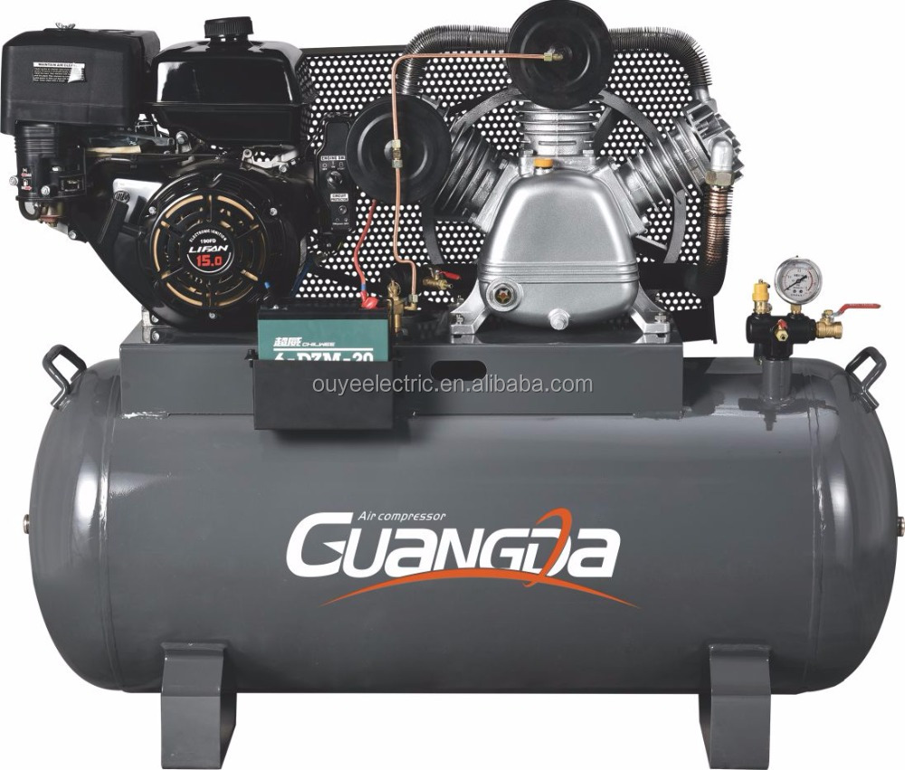 Воздушный компрессор бензинового двигателя 15HP (W-0.9/12,5-250l)