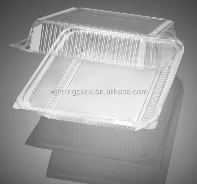 Wholesale Plastic Disposable Clamshell for Food Packaging