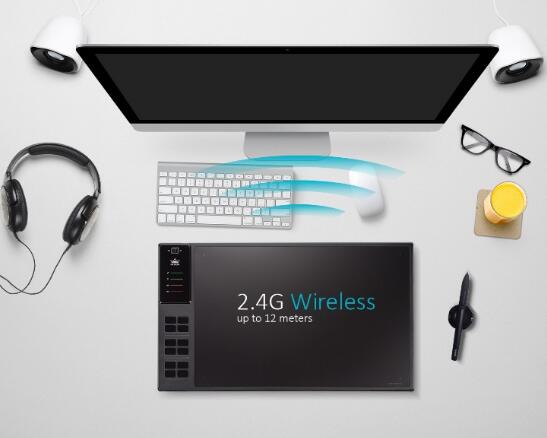 Графический планшет HUION WH1409, 13,8*8,6 '', 12 Экспресс-клавиш