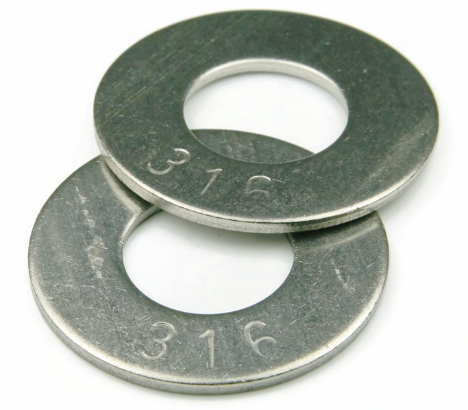 A2 A4 stainless steel heavy duty hard thick large flat washer