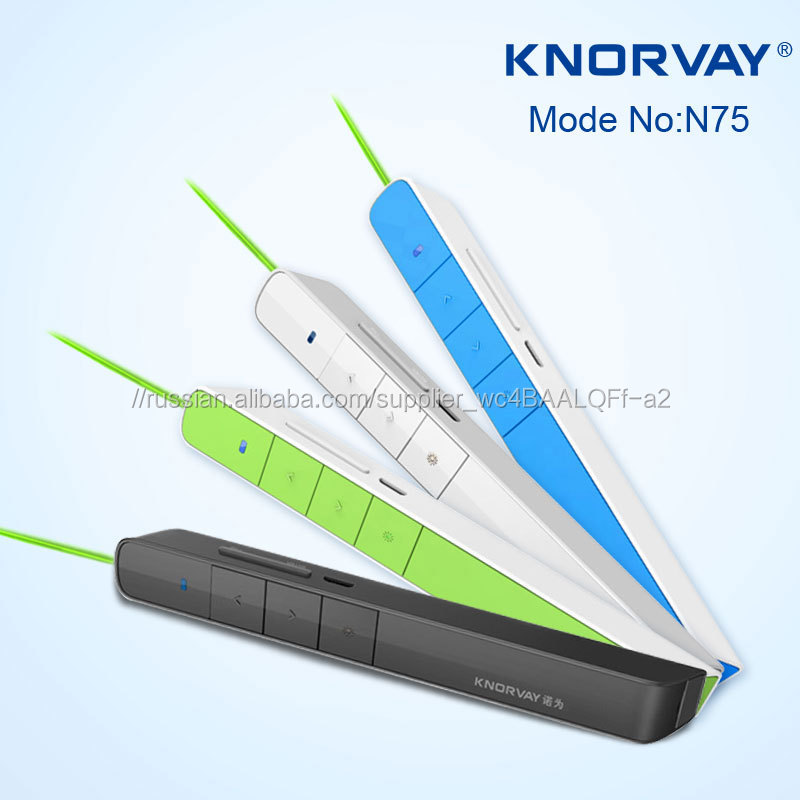 Оптовая продажа USB беспроводного презентатора AAA лазерная указка Pen