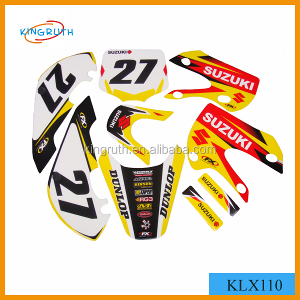 3M klx 110 наклейка на мотоцикл