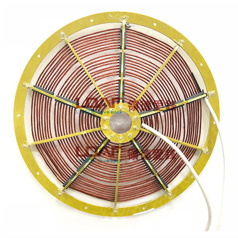 15kw Household Commercial Induction Cooker Coil Disk Shaped Thin - Wound Copper Heating Plate Heating Plate Customized