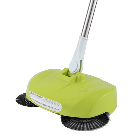 360 Вращающийся ручной толчок пол Sweeper ручной с секционными ручками