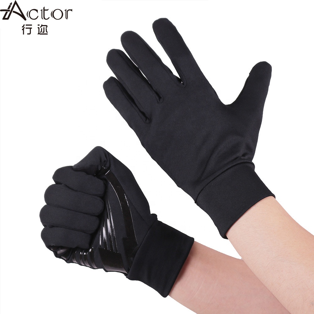 Actor ventilated weight lifting full finger fitness gloves training