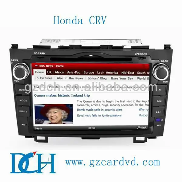 2 Din Car PC для Honda CRV WS-8615