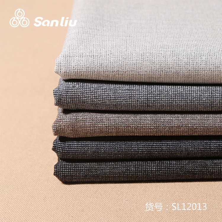 Elastane cationic style polyester and rayon four way spandex jersey fabric for jacket