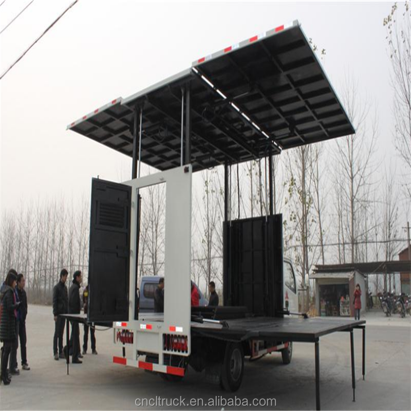 DongFeng Stage truck с цифровым билбордом, сценический прицеп для продажи