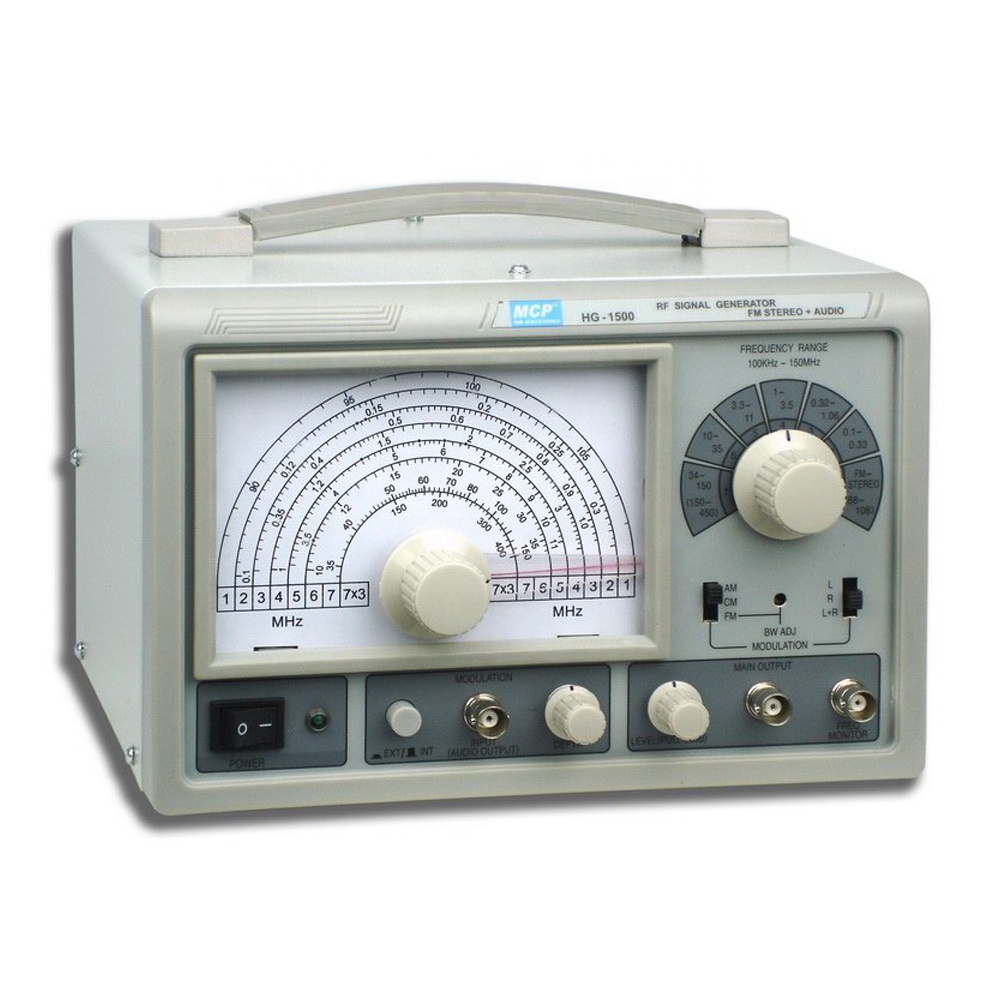 MCP HG1500-генератор радиочастотных сигналов AM FM / HF генератор/150 МГц RF генератор сигналов