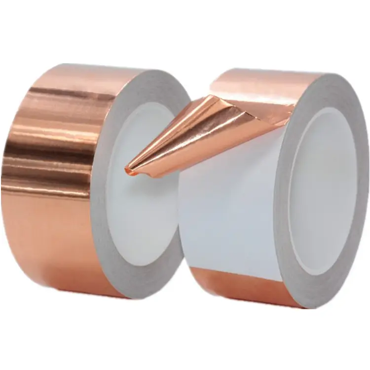 Copper Foil Tape Conductive Adhesive Stained Glass Copper Foil Tape For Soldering