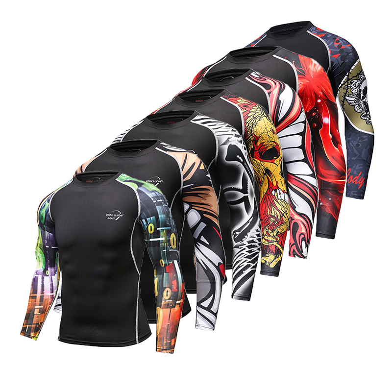 Cody Lundin Sportswear Wholesale Long Sleeve Rash Guard Custom