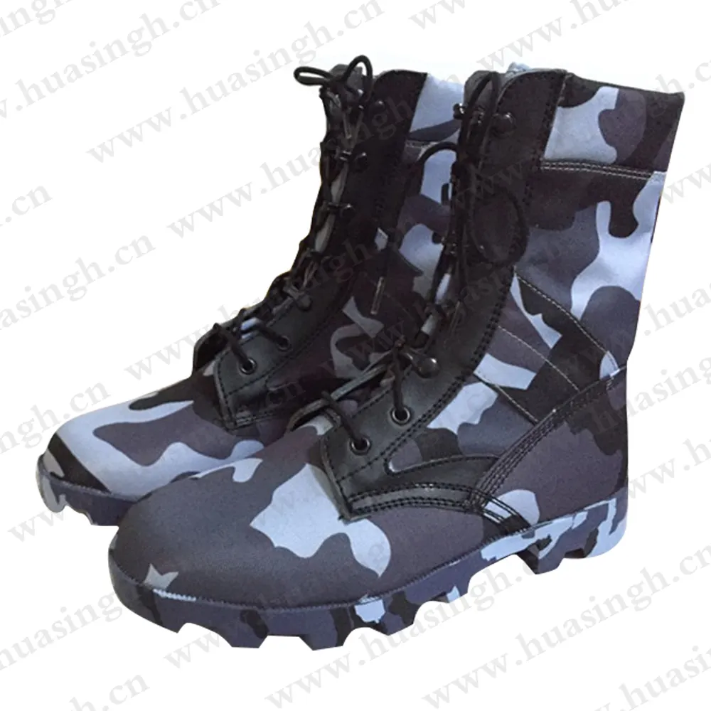 XLY, latest government issued camouflage blue military tactical boots jungle boots HSM268