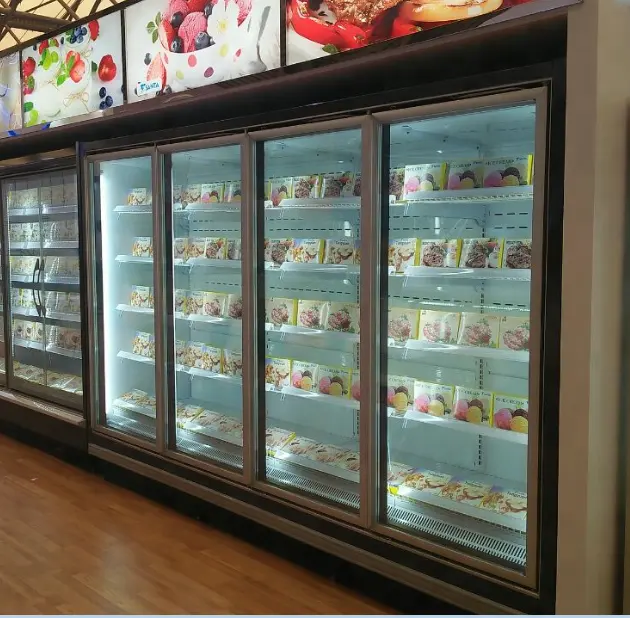 DDW3020F3 Glass Door Display Fridge Refrigerator Commercial Freezer for Shop