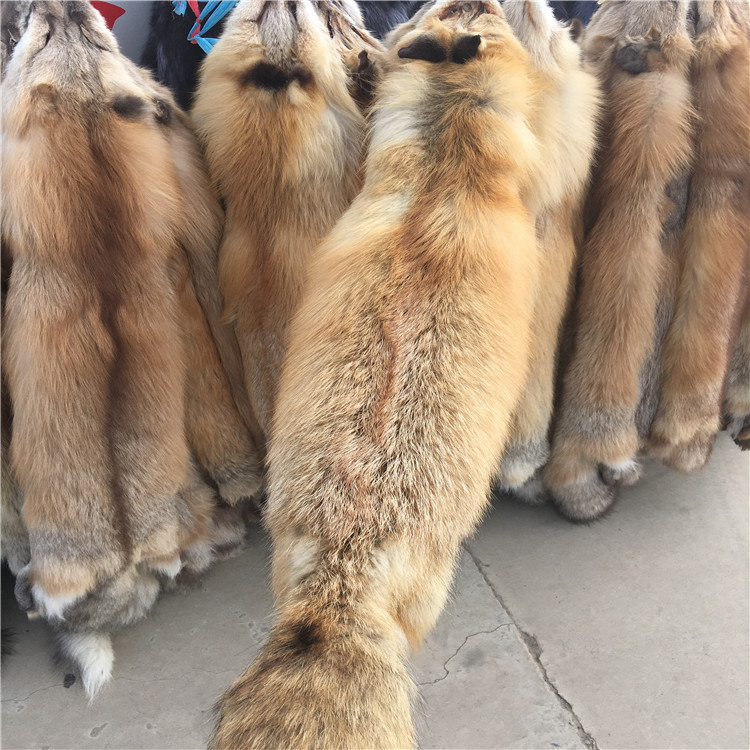 Натуральный натуральный цвет, заводская цена, оптовая продажа, скины Red Fox
