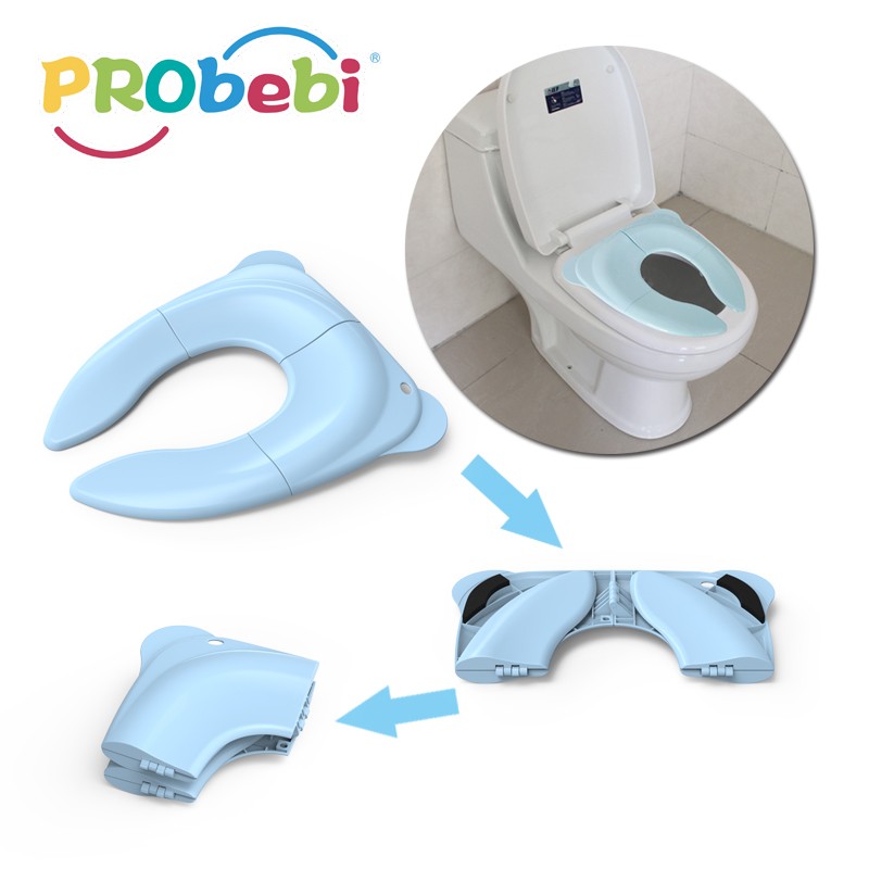 Foldable Travel Toilet Cushion Training Seat Child Toilet Seat