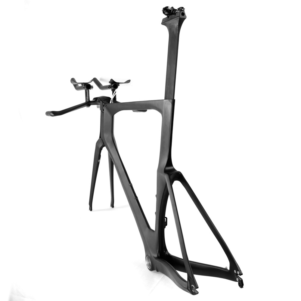LightCarbon Di2, совместимый с полностью углеродным волокном, пробный велосипед 700C, дорожная рама LCTT001