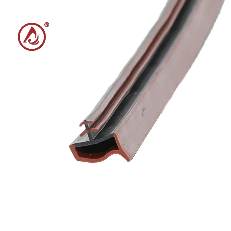 Widely used u shaped sharp edge rubber channel seals strip