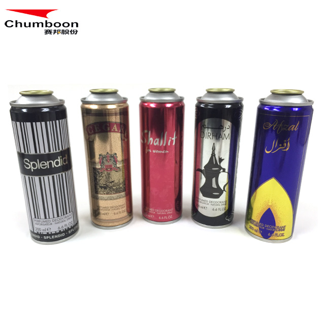 Chumboon, аэрозоль, жестяная банка для духов, спрей для тела с печатью OEM