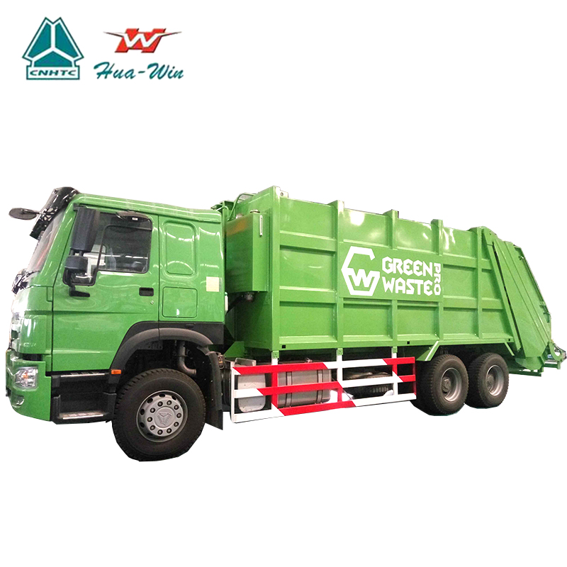 SINOTRUK уплотнитель, мусоровоз 24 куб. М, мусорная тележка, тяжелый контейнер, фургон