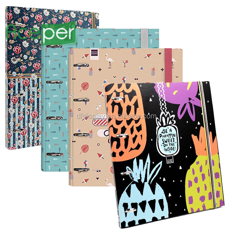 Офистовары продукция carpebloc, папка для файлов формата A4 с блокнотом для memo pad 4D ring binder