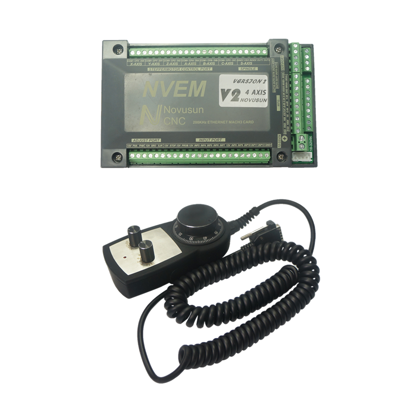 Ethernet Mach3 motion control Card 4 оси ручной импульсный маховик для фрезерного станка с ЧПУ