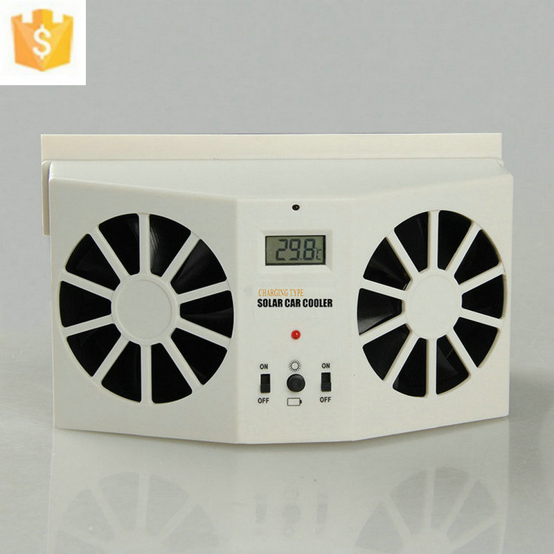 Горячие продажи Солнечный Прохладный кулер вентилятор Air Vent Автомобильный Вентилятор