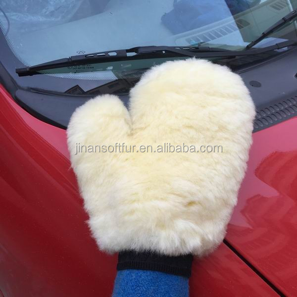 Aussie мериносовой овечьей шерсти мыть Mitt для автомобилей
