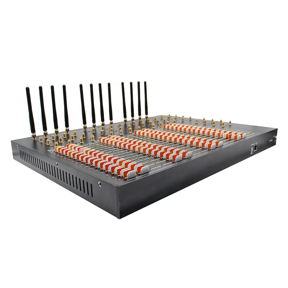 ACOM664W-64 800/2100 МГц, 3g, с функцией sms модемный пул 64 каналы 64 сим-карты онлайн sms получать