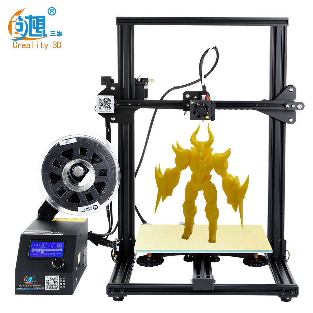 Creality CR-10S Модернизированный CR-10 двойной ходовой винт для оси z нити датчик отключения питания возобновить 500*500*500 мм 3 d принтер печатная машина