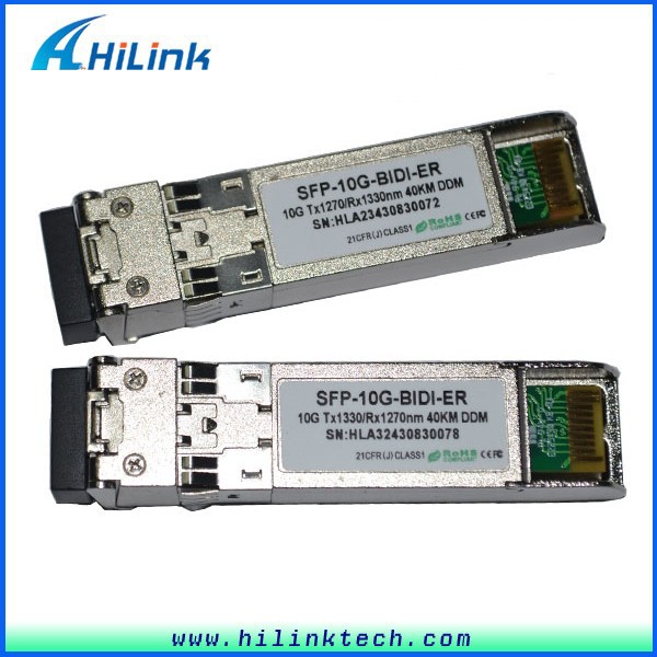 40km одного реёиме sfp волокна 10g sfp+ биди
