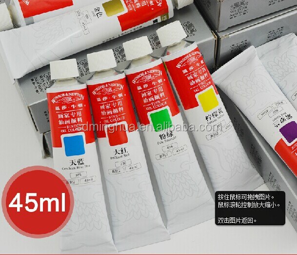supplying 45ml winsor & newton fine quality oil paint