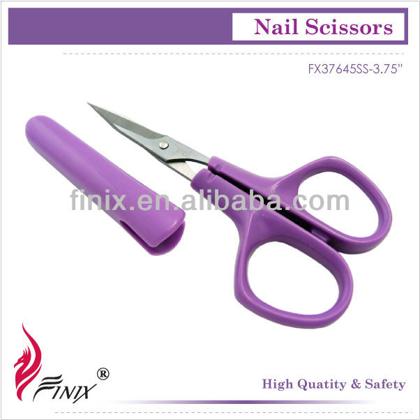 Protector Cover and Sharp Blade Tip Manicure Best Nail Scissors
