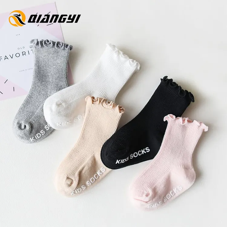 High Quality Hot Sell Cotton Anti Slip Cute Wholesale Custom Made Baby Socks