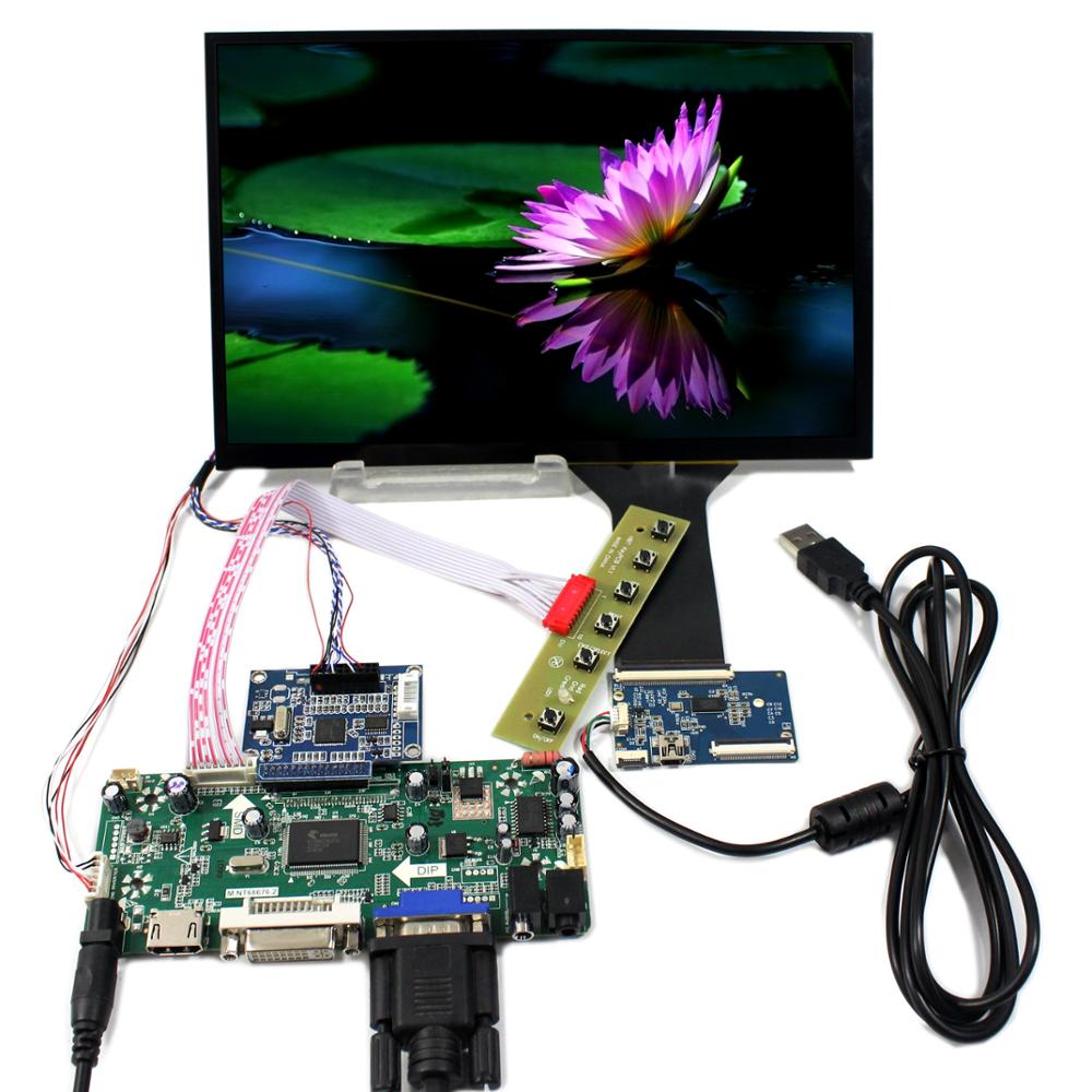 Lcd-плата контроллера MNT68676 с 10,1 дюймов ЖК-панель B101UAN01 с сенсорным экраном в сборе