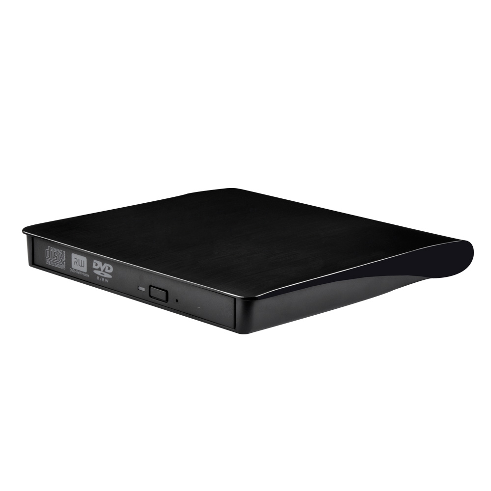 ECD002-DW новый ноутбук Внешний USB 2,0 Ультра-тонкий оптический привод, внешний портативный DVDRW/DVD привод